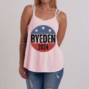 Byeden 2024 Anti Joe Biden Pro Trump Women's Strappy Tank