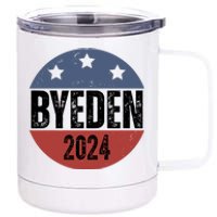 Byeden 2024 Anti Joe Biden Pro Trump 12 oz Stainless Steel Tumbler Cup