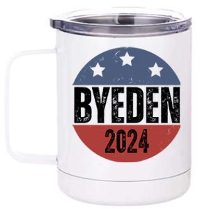 Byeden 2024 Anti Joe Biden Pro Trump 12 oz Stainless Steel Tumbler Cup