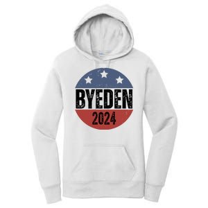 Byeden 2024 Anti Joe Biden Pro Trump Women's Pullover Hoodie