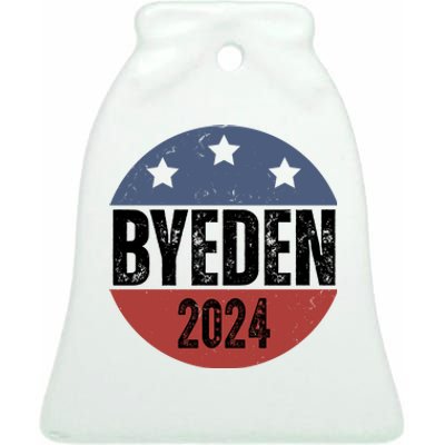 Byeden 2024 Anti Joe Biden Pro Trump Ceramic Bell Ornament