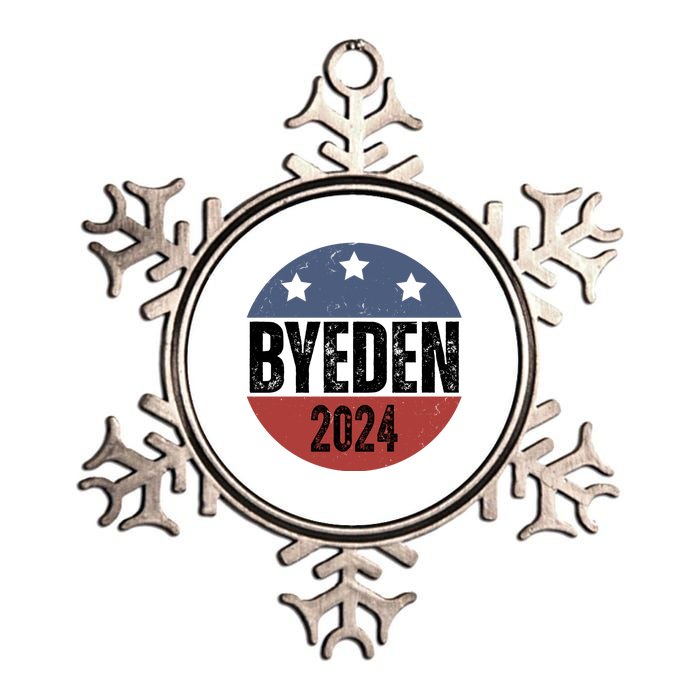 Byeden 2024 Anti Joe Biden Pro Trump Metallic Star Ornament