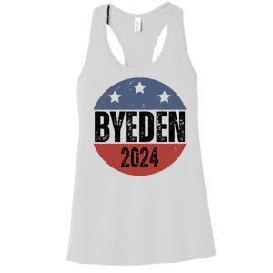 Byeden 2024 Anti Joe Biden Pro Trump Women's Racerback Tank