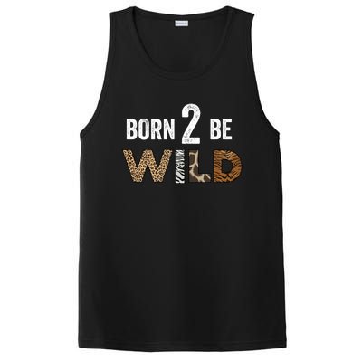 Born 2 Be Wild Gift PosiCharge Competitor Tank