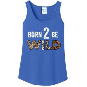 Born 2 Be Wild Gift Ladies Essential Tank