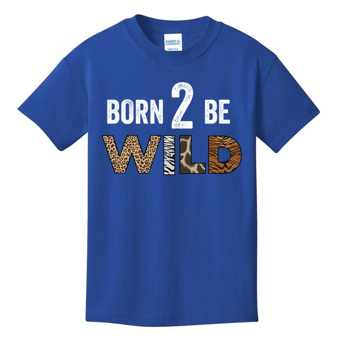 Born 2 Be Wild Gift Kids T-Shirt