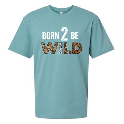 Born 2 Be Wild Gift Sueded Cloud Jersey T-Shirt