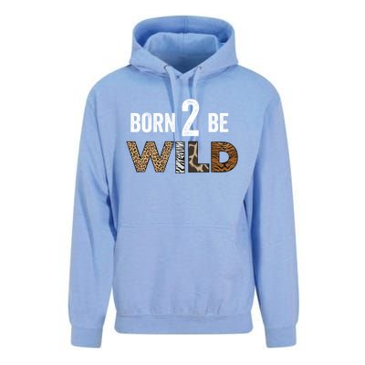 Born 2 Be Wild Gift Unisex Surf Hoodie