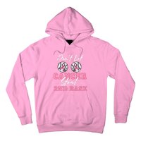 Baseball 2nd Base Pink Ribbon Breast Cancer Awareness Gift Hoodie