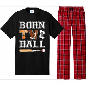 Born 2nd Ball Birthday Sport Theme 2 Year Old Pajama Set