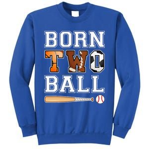 Born 2nd Ball Birthday Sport Theme 2 Year Old Sweatshirt