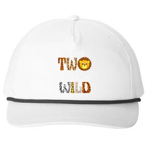 Born 2 Be Wild Birthday Decorations Girl Boy Baby Lion 2nd Snapback Five-Panel Rope Hat