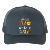 Born 2 Be Wild Birthday Decorations Girl Boy Baby Lion 2nd Yupoong Adult 5-Panel Trucker Hat