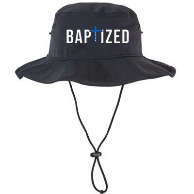 Baptized 2024 Christian Water Baptism Church Group Christ Legacy Cool Fit Booney Bucket Hat