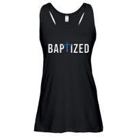 Baptized 2024 Christian Water Baptism Church Group Christ Ladies Essential Flowy Tank