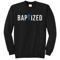 Baptized 2024 Christian Water Baptism Church Group Christ Sweatshirt