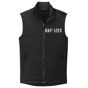 Baptized 2024 Christian Water Baptism Church Group Christ Collective Smooth Fleece Vest