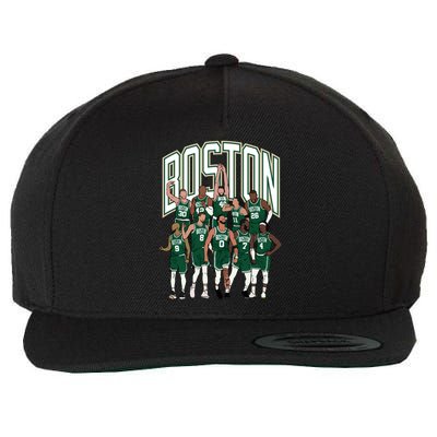 Boston 202324 Championship Wool Snapback Cap