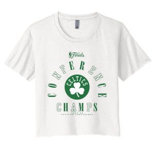 Boston 2024 Eastern Conference Champions Perimeter Defense Women's Crop Top Tee