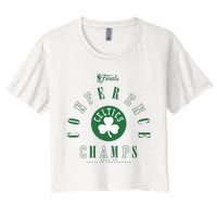 Boston 2024 Eastern Conference Champions Perimeter Defense Women's Crop Top Tee