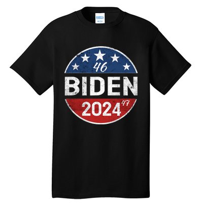 Biden 2024 Joe Biden 46th President 47th  Tall T-Shirt