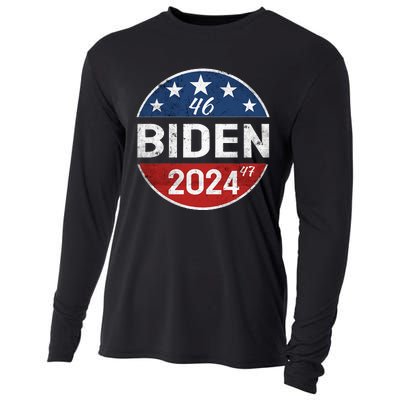 Biden 2024 Joe Biden 46th President 47th  Cooling Performance Long Sleeve Crew