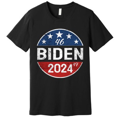 Biden 2024 Joe Biden 46th President 47th  Premium T-Shirt