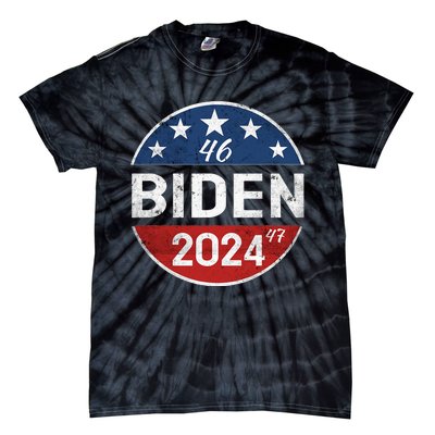 Biden 2024 Joe Biden 46th President 47th  Tie-Dye T-Shirt