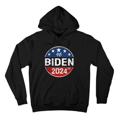 Biden 2024 Joe Biden 46th President 47th  Tall Hoodie