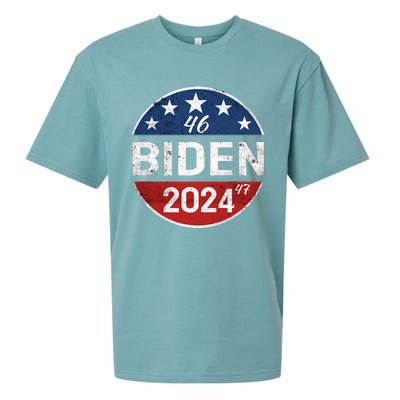 Biden 2024 Joe Biden 46th President 47th  Sueded Cloud Jersey T-Shirt