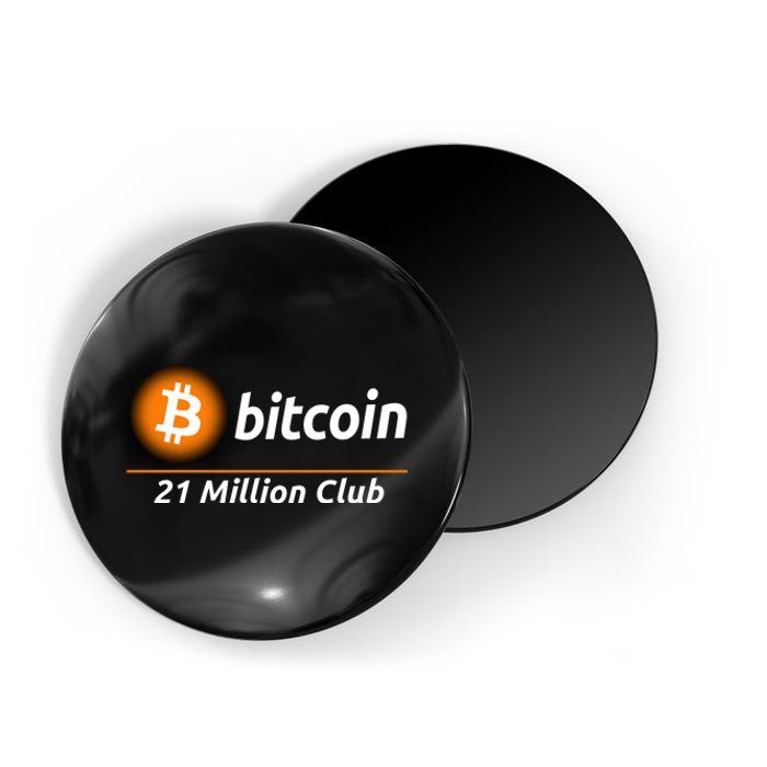 Bitcoin 21 Million Club, Cool Bitcoin, Cryptocurrency, Blockchain Magnet