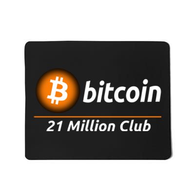 Bitcoin 21 Million Club, Cool Bitcoin, Cryptocurrency, Blockchain Mousepad