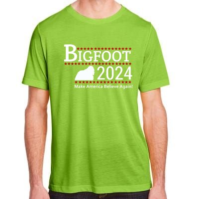 Bigfoot 2024 Make America Believe Again! Adult ChromaSoft Performance T-Shirt