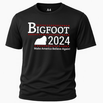 Bigfoot 2024 Make America Believe Again! Performance Shirt