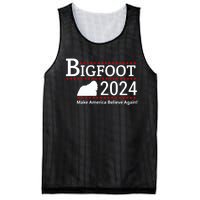 Bigfoot 2024 Make America Believe Again! Mesh Reversible Basketball Jersey Tank