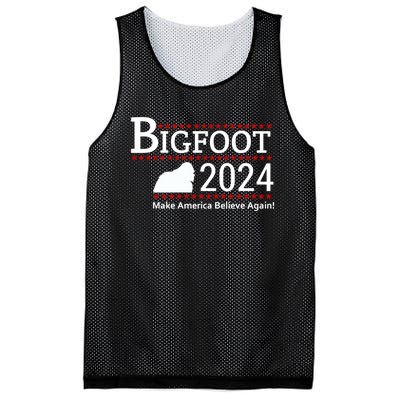 Bigfoot 2024 Make America Believe Again! Mesh Reversible Basketball Jersey Tank