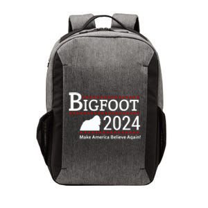 Bigfoot 2024 Make America Believe Again! Vector Backpack