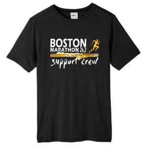 Boston 262 Marathon Support Crew For Men Women Tall Fusion ChromaSoft Performance T-Shirt