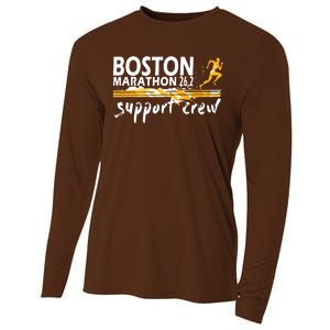 Boston 262 Marathon Support Crew For Men Women Cooling Performance Long Sleeve Crew