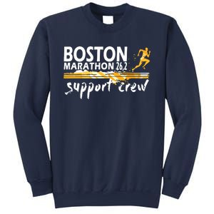 Boston 262 Marathon Support Crew For Men Women Sweatshirt