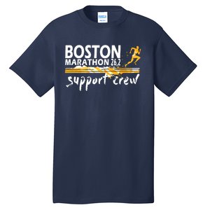 Boston 262 Marathon Support Crew For Men Women Tall T-Shirt