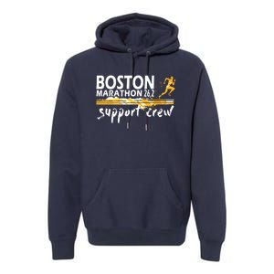 Boston 262 Marathon Support Crew For Men Women Premium Hoodie