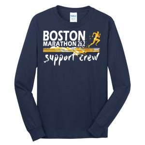 Boston 262 Marathon Support Crew For Men Women Tall Long Sleeve T-Shirt