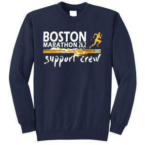 Boston 262 Marathon Support Crew For Men Women Tall Sweatshirt