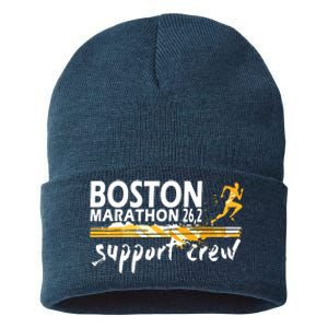 Boston 262 Marathon Support Crew For Men Women Sustainable Knit Beanie