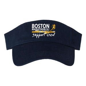 Boston 262 Marathon Support Crew For Men Women Valucap Bio-Washed Visor