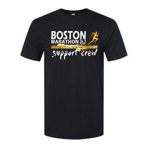 Boston 262 Marathon Support Crew For Men Women Softstyle CVC T-Shirt