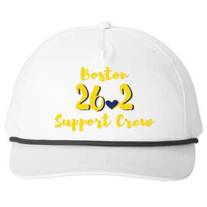 Boston 262 Marathon Support Crew Snapback Five-Panel Rope Hat