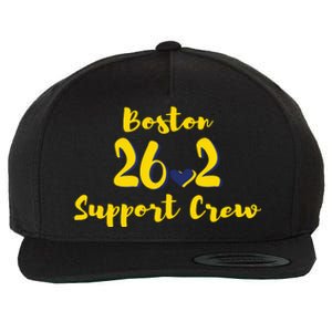 Boston 262 Marathon Support Crew Wool Snapback Cap