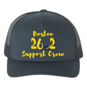 Boston 262 Marathon Support Crew Yupoong Adult 5-Panel Trucker Hat